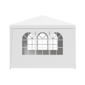 HomGarden 10'x10' Outdoor Canopy Tent Patio Camping Gazebo Storage Shelter Pavilion Cater Party Wedding BBQ Events Tent w/Removable Sidewalls