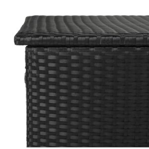 Safavieh PAT9002A Collection Cosima Black 53" 13 Gallon Outdoor Storage Deck Box