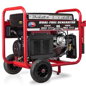 All Power, APGG10000-10,000 Watt Starting Power Generator JD Engine Gasoline Electric Start Portable Wheel Steel Frame