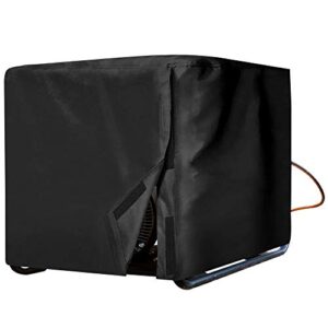nexcover waterproof universal generator cover - weather/uv resistant cover 26 x 20 x 20 inch, for most portable generators 3000-5000 watt, black