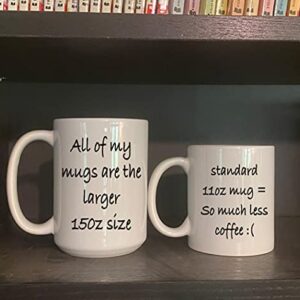 See You Later Litigator - Cute Kawaii Cartoon Alligator Puns Coffee Mug for Lawyers - Law School Graduation - True Crime Fan (See Ya Later Litigator)