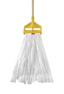 rubbermaid commercial small disposable mop- 1 inch headband