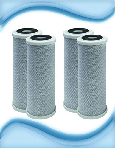 Compatible for 42-34373 Micron 10 x 2.5 Carbon Block EP-10 Replacement Water Filter 4 Pack