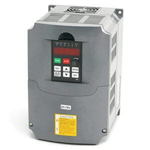 huanyang vfd,single to 3 phase,variable frequency drive,4kw 5hp 220v input ac 17a for motor speed control,hy series