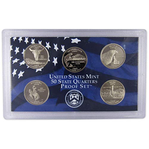 2007 Clad Proof Set U.S. Mint Original Government Packaging OGP Collectible