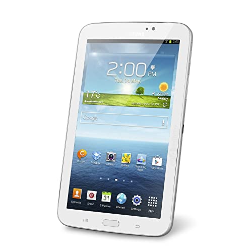 Samsung Galaxy Tab 3 Tablet (T210R) White - 8GB, Wifi Only, 7in - (Renewed)