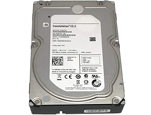 Seagate ST4000NM0033 Constellation ES.3 4 TB 3.5 inch Internal Hard Drive - SATA - 7200 rpm - 128 MB Buffer (Renewed)