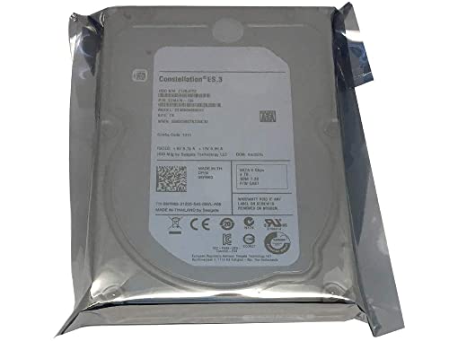 Seagate ST4000NM0033 Constellation ES.3 4 TB 3.5 inch Internal Hard Drive - SATA - 7200 rpm - 128 MB Buffer (Renewed)