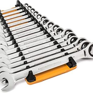 GEARWRENCH 2 Pc. Reversible Wrench Rack, 16 Slot - 83121