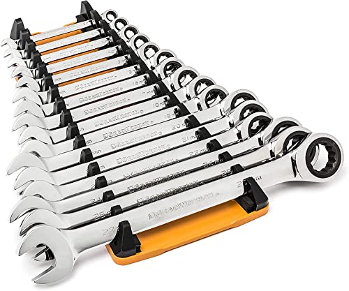 GEARWRENCH 2 Pc. Reversible Wrench Rack, 16 Slot - 83121