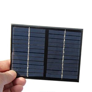 Comidox 1.5W 12V Mini Solar Panel Solar Drop Glue Voard Polycrystalline Silicon Board DIY Solar Panels Cell Module Charger 1Pcs