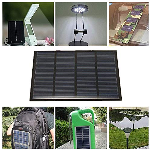 Comidox 1.5W 12V Mini Solar Panel Solar Drop Glue Voard Polycrystalline Silicon Board DIY Solar Panels Cell Module Charger 1Pcs