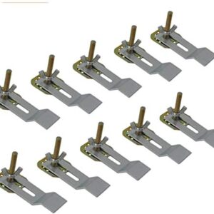 Undermount Sink Clips, Sink Brackets, Epoxy Sink Clips - 10 Pack Kit - Kitchen & Bathroom Sink Supports