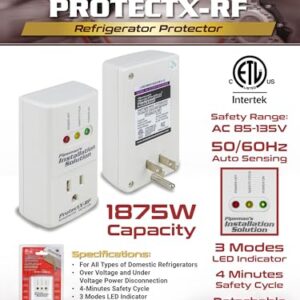 10 Pack 1800 Watts Refrigerator Voltage Protector Brownout Surge Appliance (New Model)