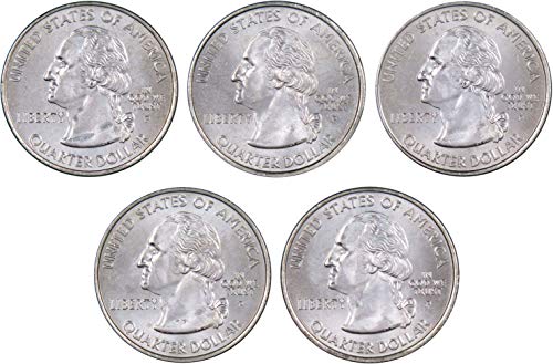 2006 P State Quarter 5 Coin Set BU Uncirculated Mint State 25c Collectible