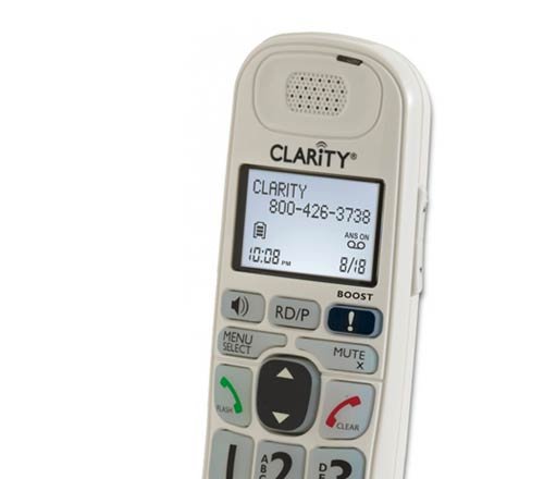 Clarity D714 Moderate Hearing Loss Cordless Phone with D704HS Expandable Handsets (D714 with (2) D704HS)