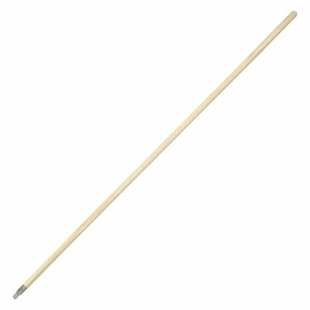 Threaded Broom Handle, 60" L, Wood (2 Pieces)