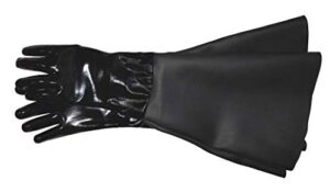 tuff-blast neoprene gloves for sandblasting sandblaster sand blast cabinet - 6" x 24" made in usa