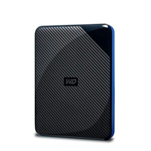 wd 4tb gaming drive works with playstation 4 portable external hard drive - wdbm1m0040bbk-wesn