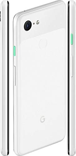 Pixel Phone 3-128GB - US Warranty - Clearly White - (Renewed)