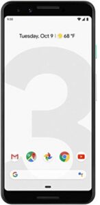 pixel phone 3-128gb - us warranty - clearly white - (renewed)
