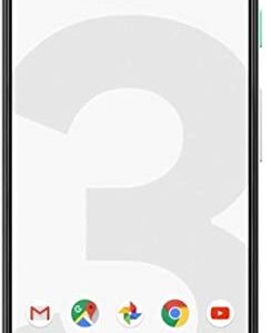 Pixel Phone 3-128GB - US Warranty - Clearly White - (Renewed)