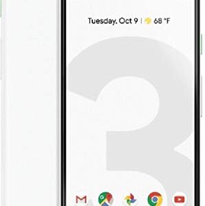 Pixel Phone 3-128GB - US Warranty - Clearly White - (Renewed)