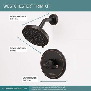 Delta Faucet Peerless PTT14223-OB Westchester Shower Only Trim Single Handle 14S, Oil-Rubbed Bronze