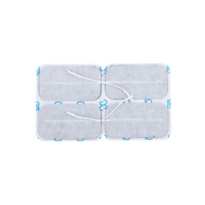 physical therapy 081071604 valutrode cloth electrodes, 2" x 3.5" rectangle, pack of 4