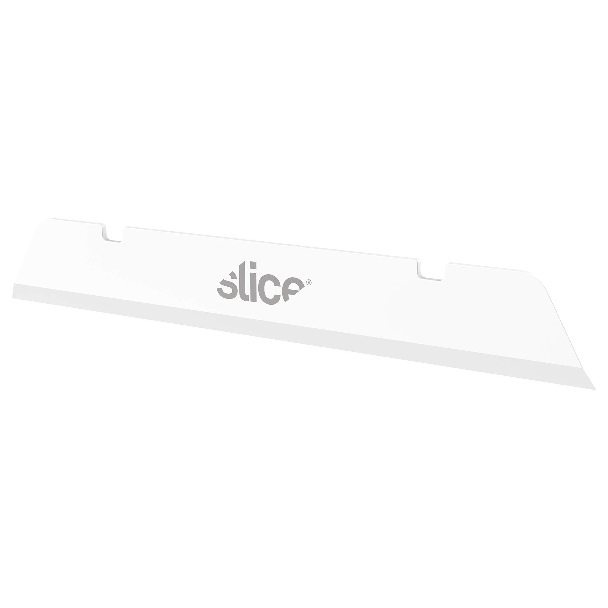 Slice 10539 Extra Long Industrial Blade, Advanced Ceramic, Ideal for Insulation, Batting, Foam, Finger-Friendly Safety Blade; Lasts 11x Longer Than Metal, Pointed Tip (4 Pack)