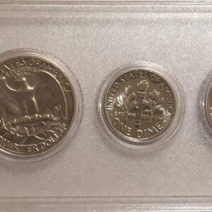1965 p US Silver Special Mint set Hard Holder John F. Kennedy Proof