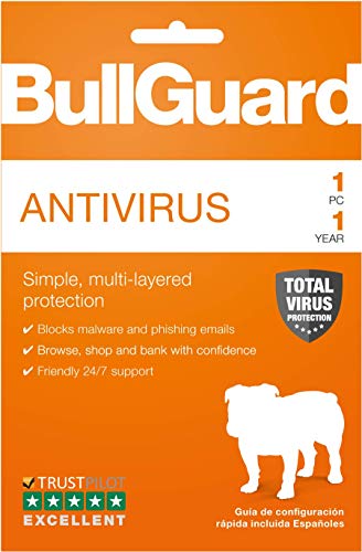 BullGuard Antivirus 2019, 1PC [Key Code] 2019