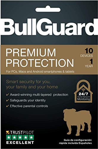 BullGuard Premium Protection 2019, 10 User [Key Code] 2019