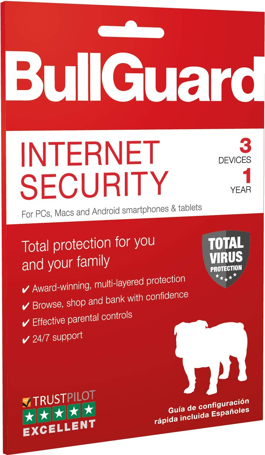 BullGuard Internet Security 2019, 3 User [Key Code] 2019