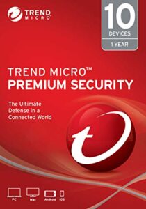 trend micro premium security, 10 user [key code]