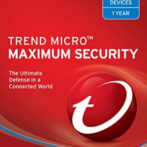 Trend Micro Maximum Security, 5 User [Key Code]