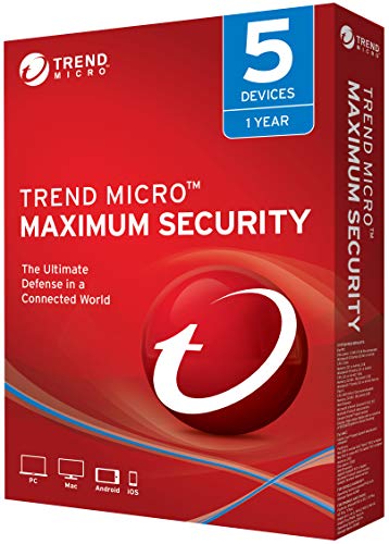 Trend Micro Maximum Security, 5 User [Key Code]