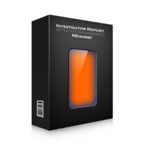 Detective Client Management Software - Investigator Report (MAC/WIN)