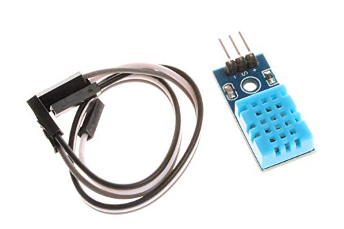 NOYITO DHT11 Digital Temperature Humidity Sensor Module 20-90% RH 0-50°C Single Bus Digital Temperature and Humidity Sensor Module (Pack of 2)