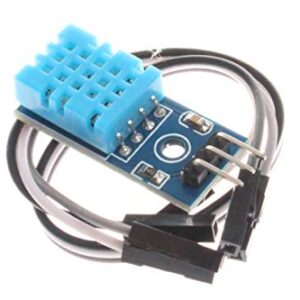 NOYITO DHT11 Digital Temperature Humidity Sensor Module 20-90% RH 0-50°C Single Bus Digital Temperature and Humidity Sensor Module (Pack of 2)