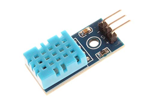 NOYITO DHT11 Digital Temperature Humidity Sensor Module 20-90% RH 0-50°C Single Bus Digital Temperature and Humidity Sensor Module (Pack of 2)