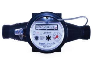 3/4" next century m201 polymer hot water meter usg gallons pulse output