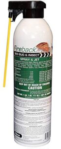 nisus fireback bed bug & insect spray & jet