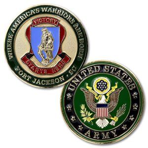 u.s. army fort jackson, sc challenge coin