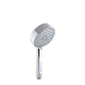 KOHLER 72415-G-CP Awaken G110 Three-Function Handshower, Handheld Showerhead with 3 Spray Settings, 1.75 GPM, Polished Chrome