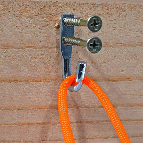 Paracord Planet Rope Binding Hooks – Tarps, Tie-Downs, and Home Improvement (10 Pack, 7/16 Inch)