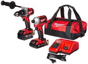 cordless combination kit,2 tools,18v dc