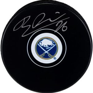 Rasmus Dahlin Buffalo Sabres Autographed Hockey Puck - Autographed NHL Pucks