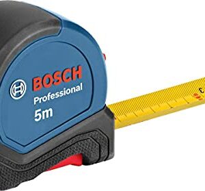 Bosch Professional 1600A016BH Tape Measure (Length: 5 m, Width: 27 mm, in Blister Packaging)