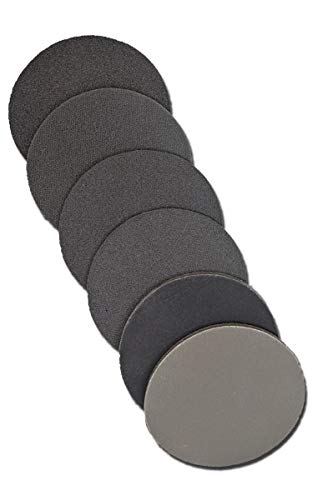 TruCut Sanding Pads | 6 Pack | 5" Diameter | Sanding Pad Made for Bowling Balls | Bowling Ball Resurfacing | Surface Management | Bowling Ball Restoration | Bowling Supplies & Accessories